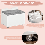 HOMCOM-Toeletta-da-Camera-con-Specchiera-Cassetto-e-Sgabello-Abbinato-in-Legno-Bianco