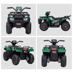 HOMCOM-Quad-per-Bambini-3-6-Anni-con-3-Luci-LED-Velocita-max-4km-h-e-50-Minuti-max-di-Carica-88x45x50-cm