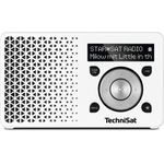 TechniSat DigitRadio 1 Portatile Digitale Argento, Bianco