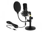 Delock-Set-microfono-a-condensatore-USB-professionale-per-podcasting-e-giochi