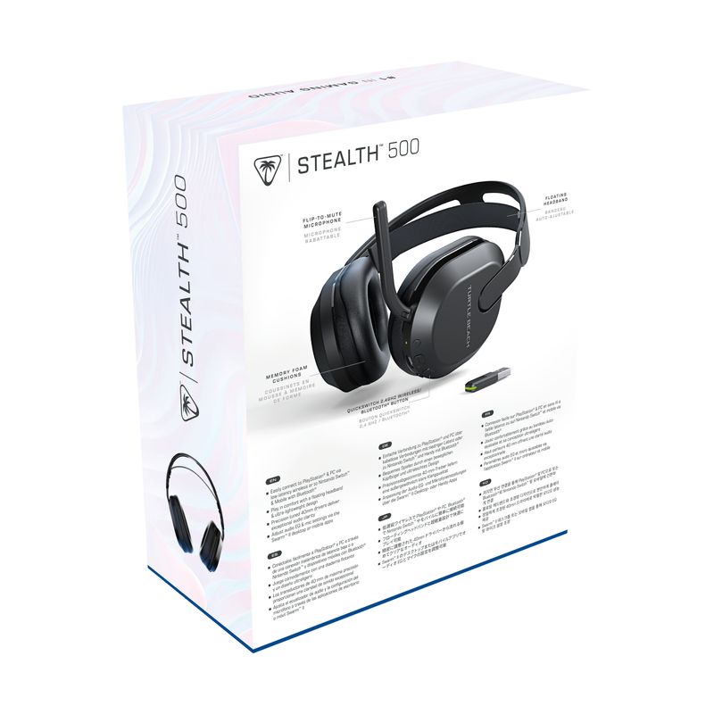 Turtle-Beach-Stealth-500-Auricolare-Wireless-A-Padiglione-Giocare-Bluetooth-Nero