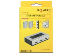 Delock-Switch-4K-HDMI-2-porte-bidirezionale-manuale