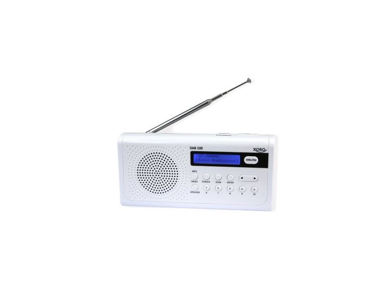 Xoro-DAB-100-radio-privata-Hvid