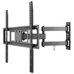 Goobay Supporto da parete per TV Basic Basic FULLMOTION (L) nero - per TV da 37" a 70" (94-178 cm