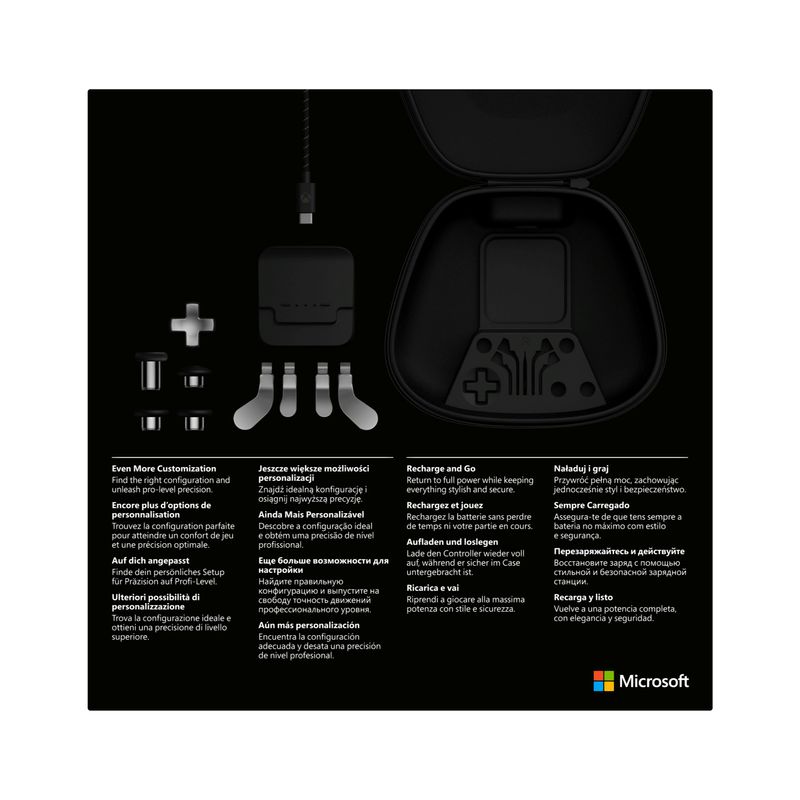 Microsoft-Complete-Component-Pack-Attacco-per-controller-da-gaming--Xbox-Elite-Accs-Pack-