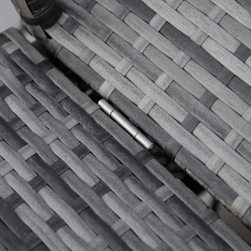 Outsunny-Lettino-Prendisole-in-Rattan-PE-Schienale-Reclinabile-a-4-Livelli-Tettuccio-e-Materassino