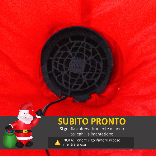 HOMCOM-Babbo-Natale-Gonfiabile-luminoso-a-LED-in-Poliestere-con-Ventilatore-70x45x120cm