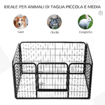 PawHut-Recinto-Modulare-per-Animali-Domestici-125x80x70cm