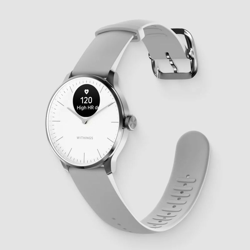 Smartwatch-Withings-ScanWatch-Light-Hybryd-argento-UE