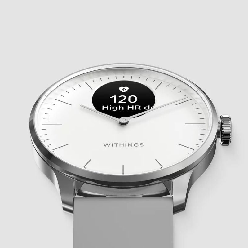 Smartwatch-Withings-ScanWatch-Light-Hybryd-argento-UE