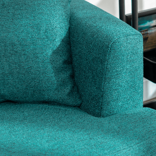 HOMCOM-Divano-2-Posti-Moderno-con-Rivestimento-in-Tessuto-e-Imbottitura-Spessa-160-x-87-x-87cm-Verde