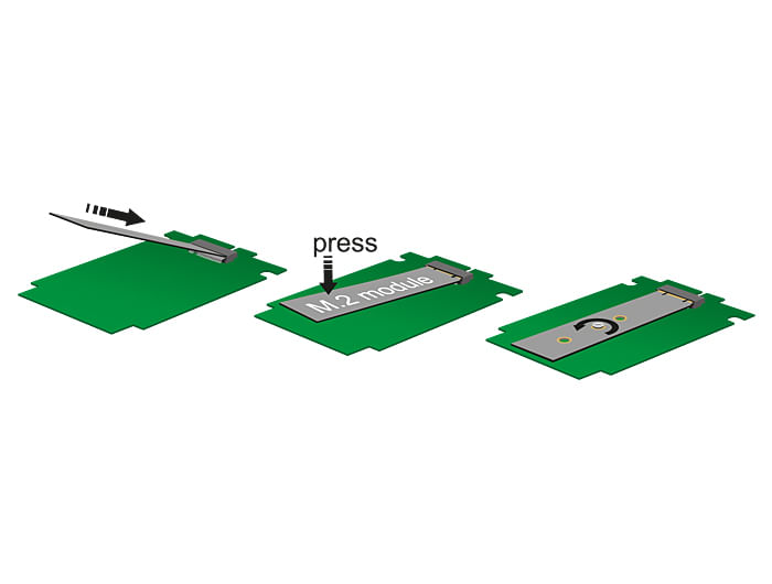 DeLOCK-PCI-Express-Card->-2-x-internal-M.2-NGFF---Speicher-Controller---USB2.0---M.2-Card---SATA-6Gb-s-Low-Profile---6GB