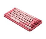 Logitech-Pop-Keys-tastiera-RF-senza-fili--Bluetooth-QWERTY-Inglese-UK-Borgogna-Rosa-Rosa--POP-Keys-Wireless-Mechanical-K