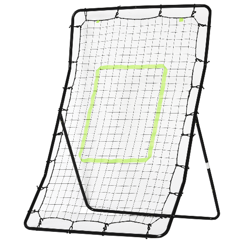 HOMCOM-Rete-Elastica-Rimbalzo-da-Calcio-Rimbalzatore-Portatile-90×80×140cm