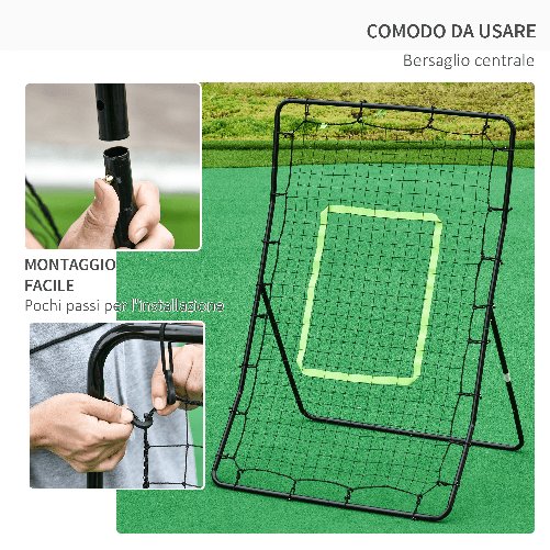 HOMCOM-Rete-Elastica-Rimbalzo-da-Calcio-Rimbalzatore-Portatile-90×80×140cm