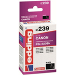 Edding cartuccia per stampante edding EDD-239 nera compatibile con Canon PGI-520 BK