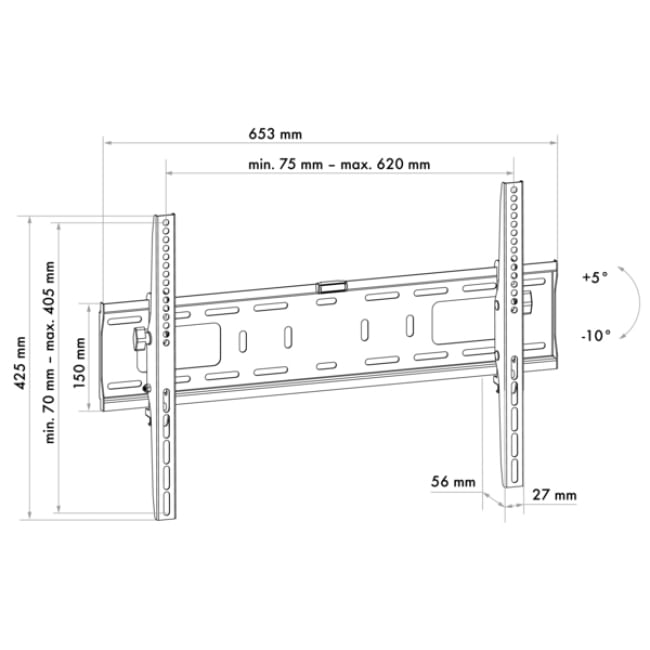 Schwaiger-LWHT7050-513---TV---50-kg---200-x-200-mm---600-x-400-mm---Nero--LWHT7050513-