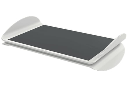 Leitz-Ergo-Grigio--Leitz-Ergo-Adjustable-Computer-Foot-Rest-