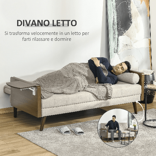 HOMCOM-Divano-Letto-Singolo-con-Mensole-Laterali-Seduta-3-Posti-e-Schienale-3-Reclinazioni-200x88x89cm