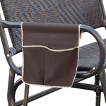 Outsunny-Panchina-a-Dondolo-da-Giardino-2-Posti-in-Rattan-con-Tasche-Laterali