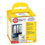 Avery Zweckform Avery AS0722480 etichetta autoadesiva Rettangolo Permanente Bianco 110 pz