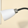 HOMCOM-Lampada-da-Terra-Moderna-con-Luce-da-Lettura-Regolabile-in-Metallo-42x24x178cm---Nero