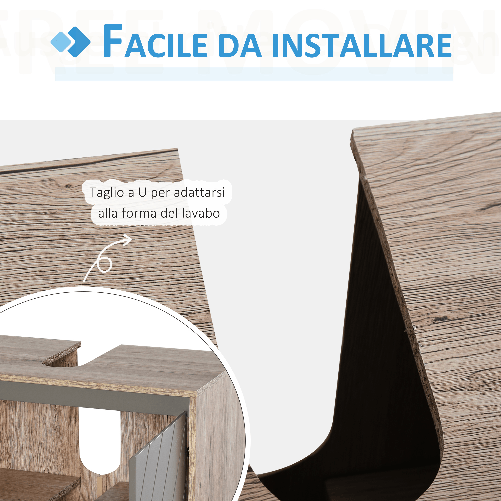 HOMCOM-Armadietto-Sottolavabo-in-MDF-con-Ritaglio-per-Lavandino-con-2-Ante-e-2-Mensole-Regolabili-60-x-30-x-60cm