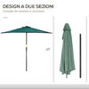 Outsunny-Ombrellone-Semicircolare-Impermeabile-Protezione-UV-Verde-269-x-138-x-236cm