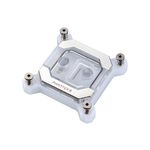 Phanteks Glacier C370I Intel CPU Water Block Acrylic Cover RGB LED - White