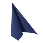 Papstar 11605 tovagliolo di carta Carta velina Blu 50 pz