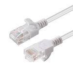 Microconnect V-UTP60025W-SLIM cavo di rete Bianco 025 m Cat6 U/UTP UTP (U/UTP CAT6 0.25M White Slim - Unshielded Network