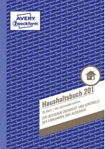 AVERY-Zweckform-modulo-libro-per-la-casa-201-DIN-A5-1x-36-pagine