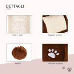 PawHut-Tiragraffi-Gatto-Albero-Tira-Graffi-Gioco-Giocattolo-per-Gatti-con-Cuccia-2-Palline-Appese-in-Sisal-Naturale-Altezza-43cm