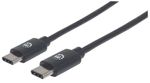 Manhattan-354875-cavo-USB-2-m-USB-2.0-USB-C-Nero--USB-C-to-USB-C-Cable-2m-Male-to-Male-Black-480-Mbps-USB-2.0-3A-Equival