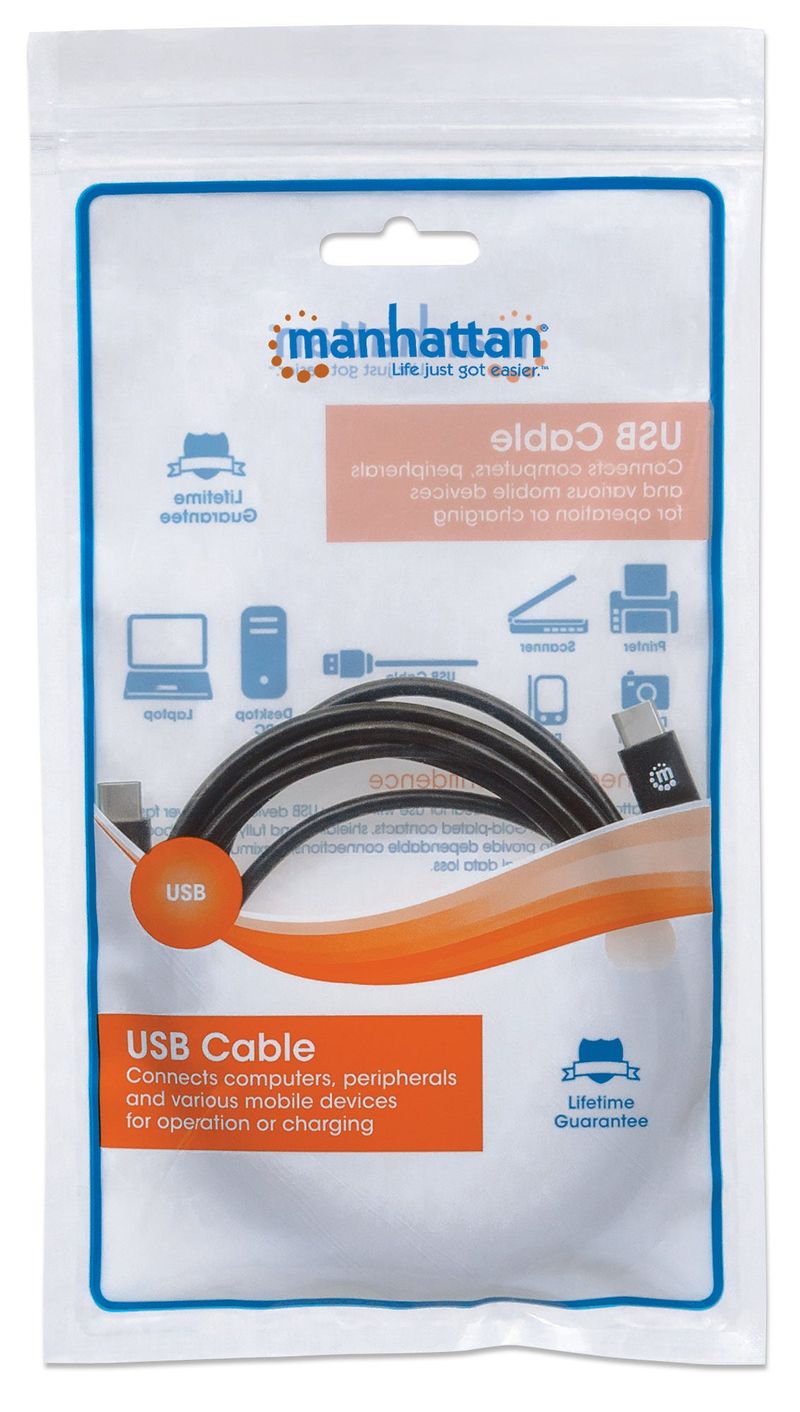 Manhattan-354875-cavo-USB-2-m-USB-2.0-USB-C-Nero--USB-C-to-USB-C-Cable-2m-Male-to-Male-Black-480-Mbps-USB-2.0-3A-Equival