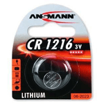 Ansmann Batteria CR1216 ANSMANN a bottone 3V CR1216 Litio 1 pezzo