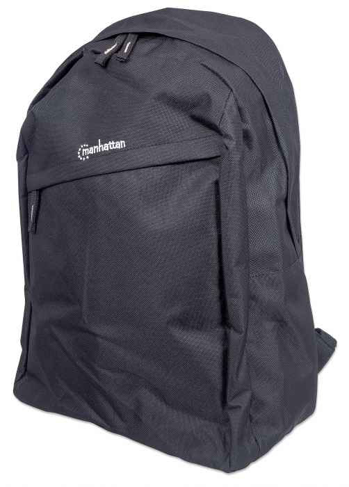 Manhattan-439831-borsa-per-laptop-396-cm-15.6-Zaino-Nero--Knappack-Backpack-15.6-Black-LOW-COST-Lightweight-Internal-Lap