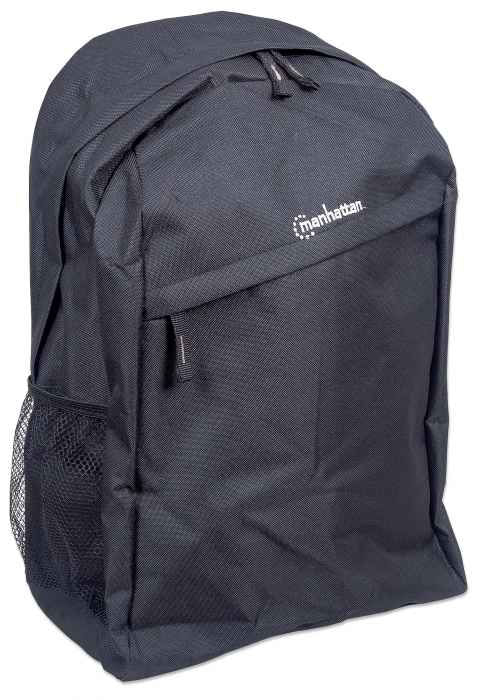 Manhattan-439831-borsa-per-laptop-396-cm-15.6-Zaino-Nero--Knappack-Backpack-15.6-Black-LOW-COST-Lightweight-Internal-Lap