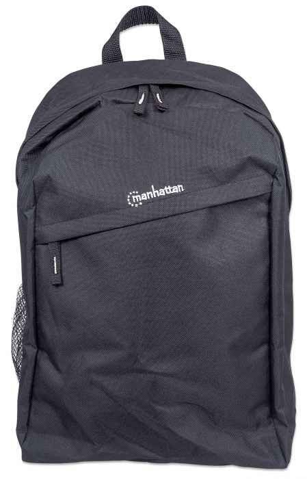 Manhattan-439831-borsa-per-laptop-396-cm-15.6-Zaino-Nero--Knappack-Backpack-15.6-Black-LOW-COST-Lightweight-Internal-Lap