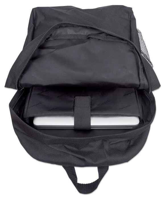 Manhattan-439831-borsa-per-laptop-396-cm-15.6-Zaino-Nero--Knappack-Backpack-15.6-Black-LOW-COST-Lightweight-Internal-Lap