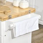 HOMCOM-Carrello-da-Cucina-Espandibile-in-Legno-Bianco-con-1-Cassetto-e-1-Armadietto