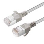 Microconnect V-FTP6A015-SLIM cavo di rete Grigio 15 m Cat6a U/FTP STP (CAT6A U-FTP Slim LSZH 1.5m - Network Cable Grey -