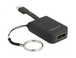 Delock-Adattatore-USB-Type-C-a-DisplayPort--DP-Alt-Mode--4K-60-Hz---portachiavi