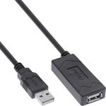 InLine Estensione attiva USB 2.0, spina/presa USB-A, 7.5m