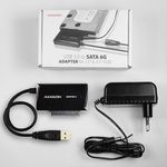 Axagon-ADSA-FP3-Kabelschnittstellen--Gender-Adapter-USB-3.0-SATA-Schwarz--ADSA-FP3-