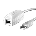 VALUE USB A/USB A M/F 5m cavo USB USB 2.0 Bianco