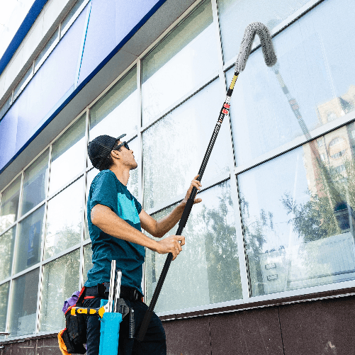 HOMCOM-Kit-di-Pulizia-per-Casa-e-Ufficio-con-Asta-Spolverino-per-Ragnatele-Spolverino-in-Microfibra-e-Spolverino-per-Ventilatore