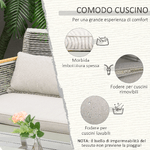 Outsunny-Set-da-Giardino-4-Pezzi-in-Rattan-PE-con-2-Poltrone-Divanetto-e-Tavolino-da-Caffe-in-Vetro-Temperato-Grigio