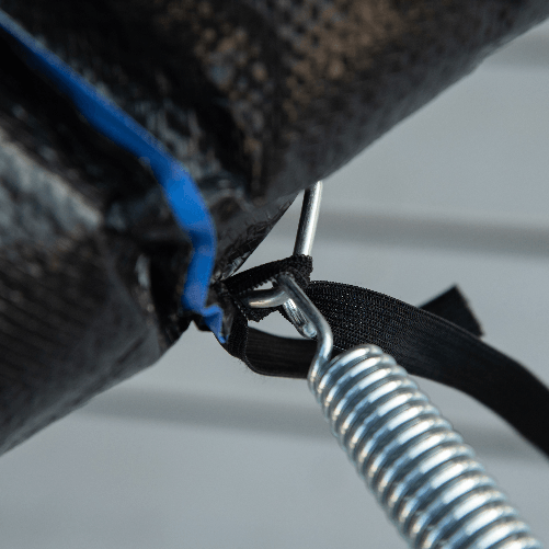 HOMCOM-Tappeto-Elastico-per-Bambini-e-Adulti-con-Rete-e-Bordo-Imbottito-Trampolino-da-Giardino-Φ366x275cm-Blu-e-Nero