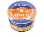 Verbatim-DVD-R-Matt-Silver-50PK-Wrap-Spindle--VERBATIM-DVD-R-AZO-4.7GB-16X-MATT-SILVER-SURFACE-50-PK-WRAP-